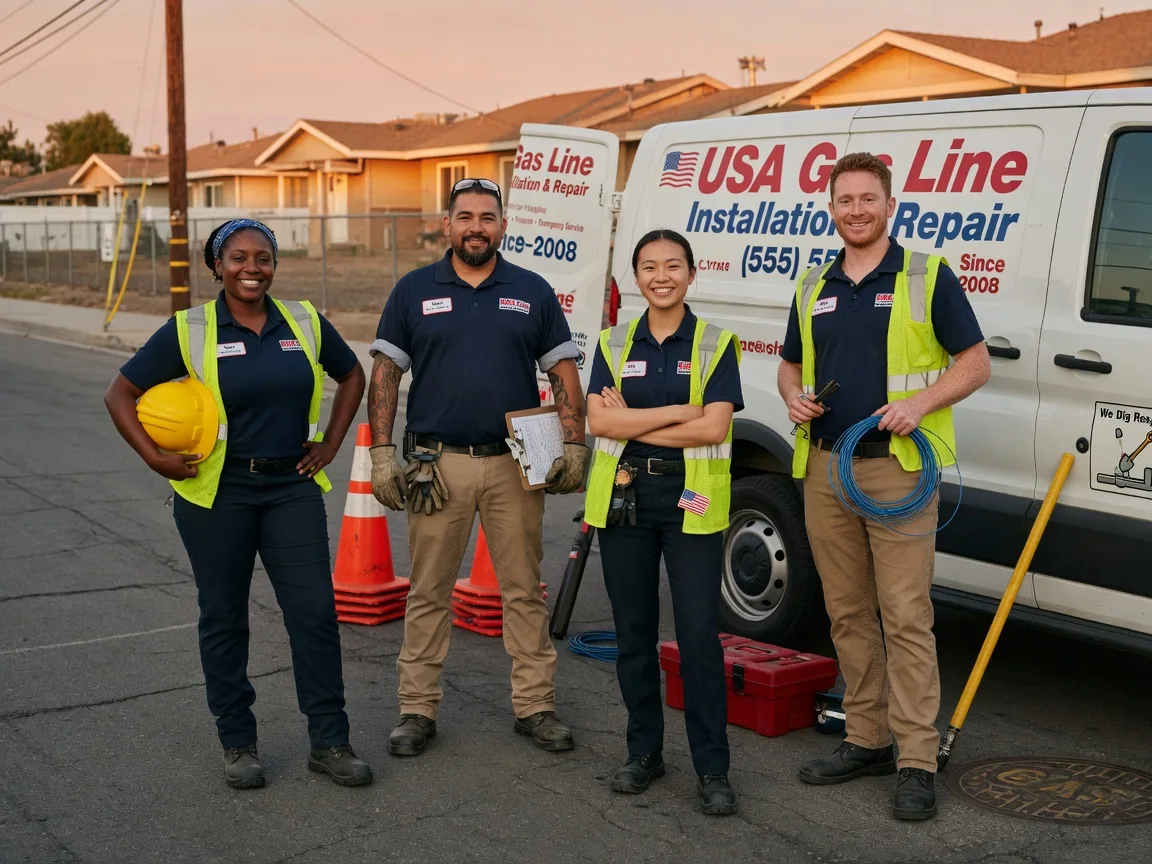 Gas Line Installation company in Moorefield, NE